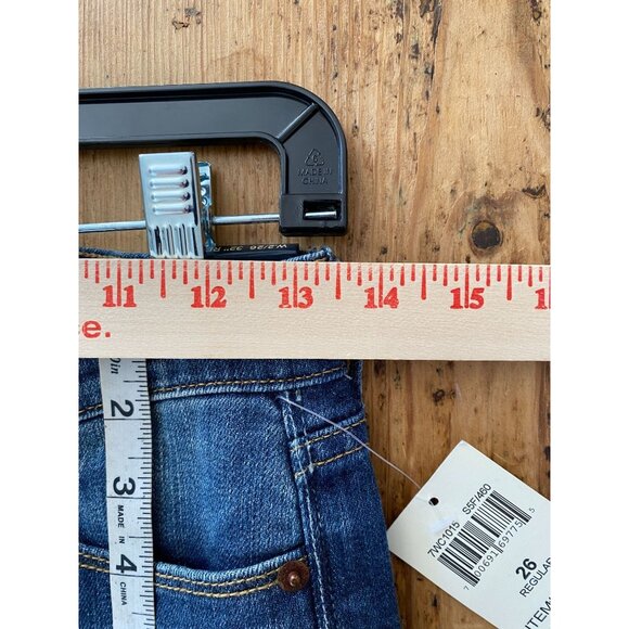 Lucky Brand Women Blue Denim Jeans 2/26 Regular Mid Rise Classic Fit Stretch NEW - Picture 11 of 12